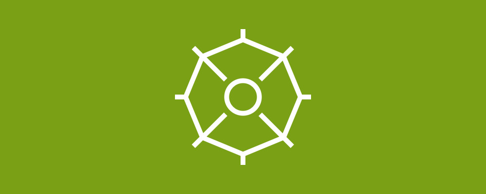 The AWS reserved instances icon on a green background